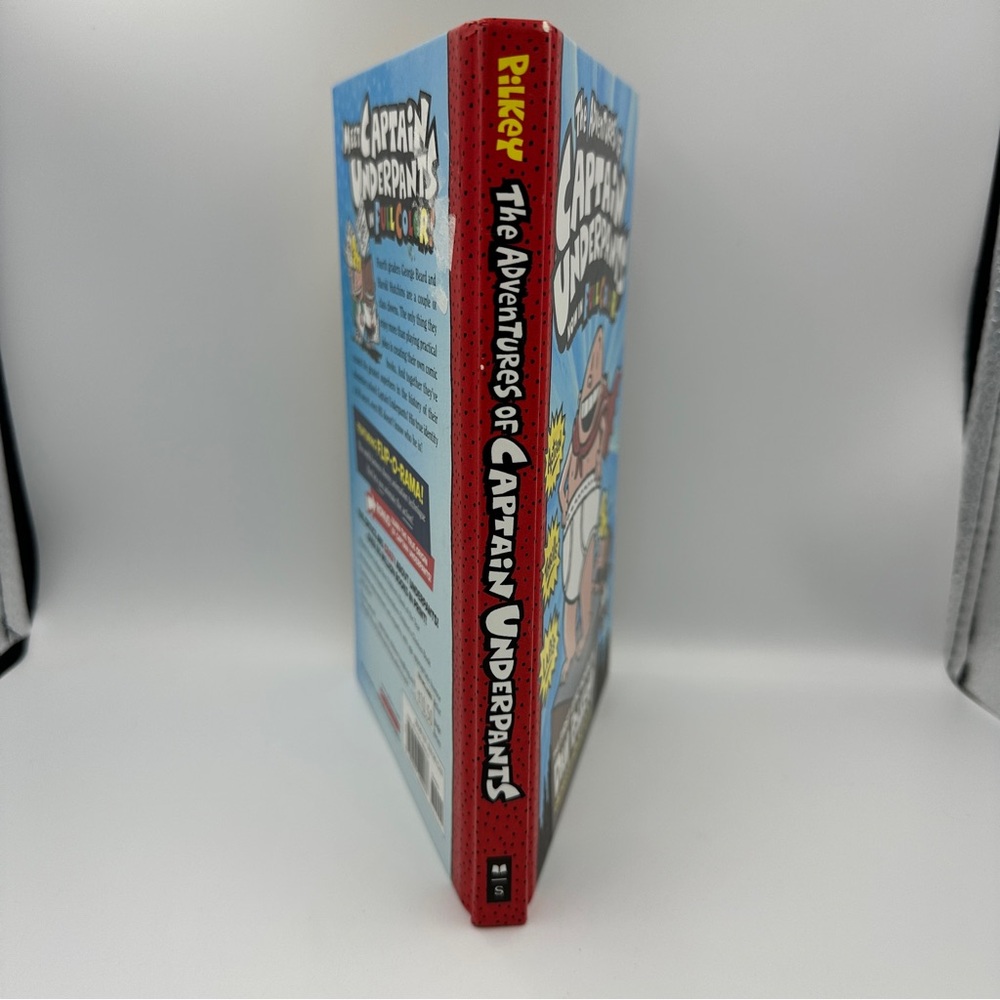 Book: Hardcover 1997 The Adventures of Captain Underpants - Scholastic - Picture 9 of 9
